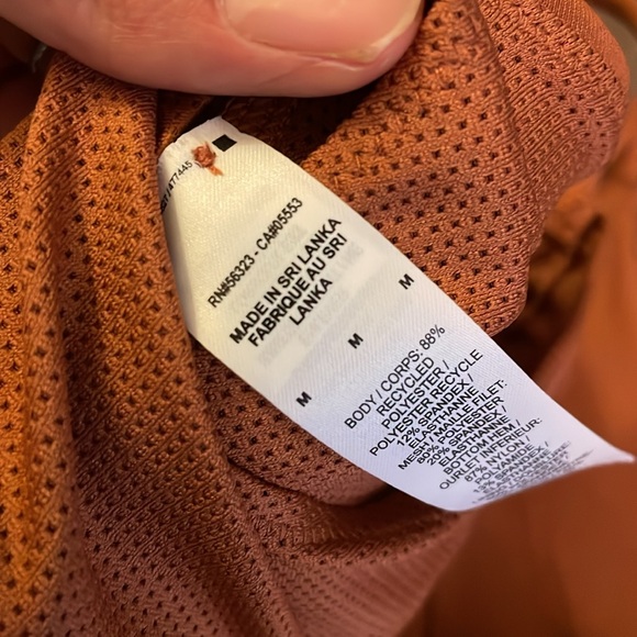 Orange Nike Indy Lattice Sports Bra M - Picture 3 of 3